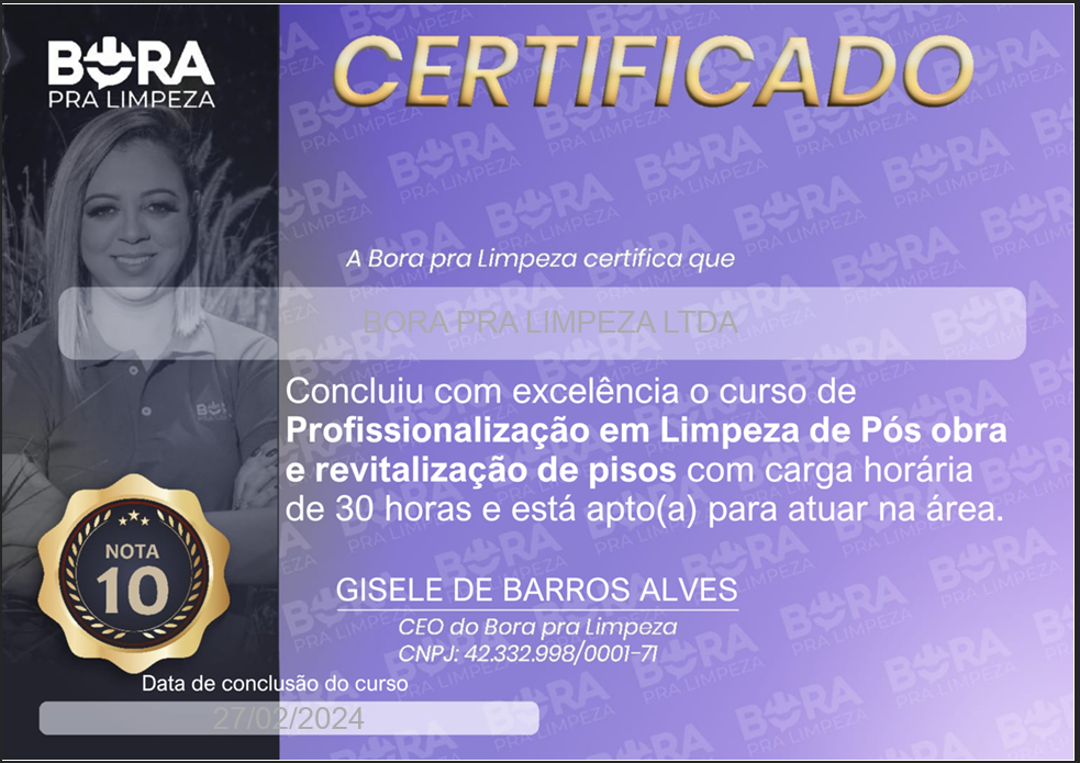Certificado de conclusão